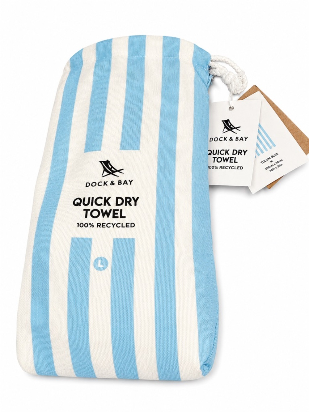 Dock and Bay Quick Dry Tulum Blue XL - Picture 3 of 4